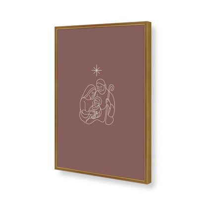 [Color:Polished Gold], Picture of art in a Polished Gold frame of the corner