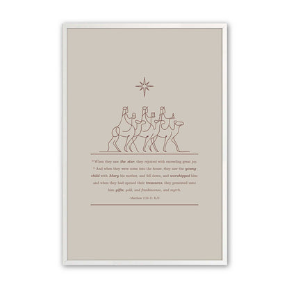 [Color:Opaque White], Picture of art in an Opaque White frame