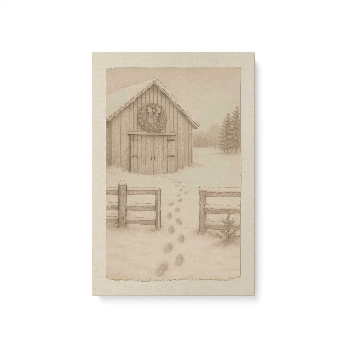 [Color:Stretched Canvas], Picture of art