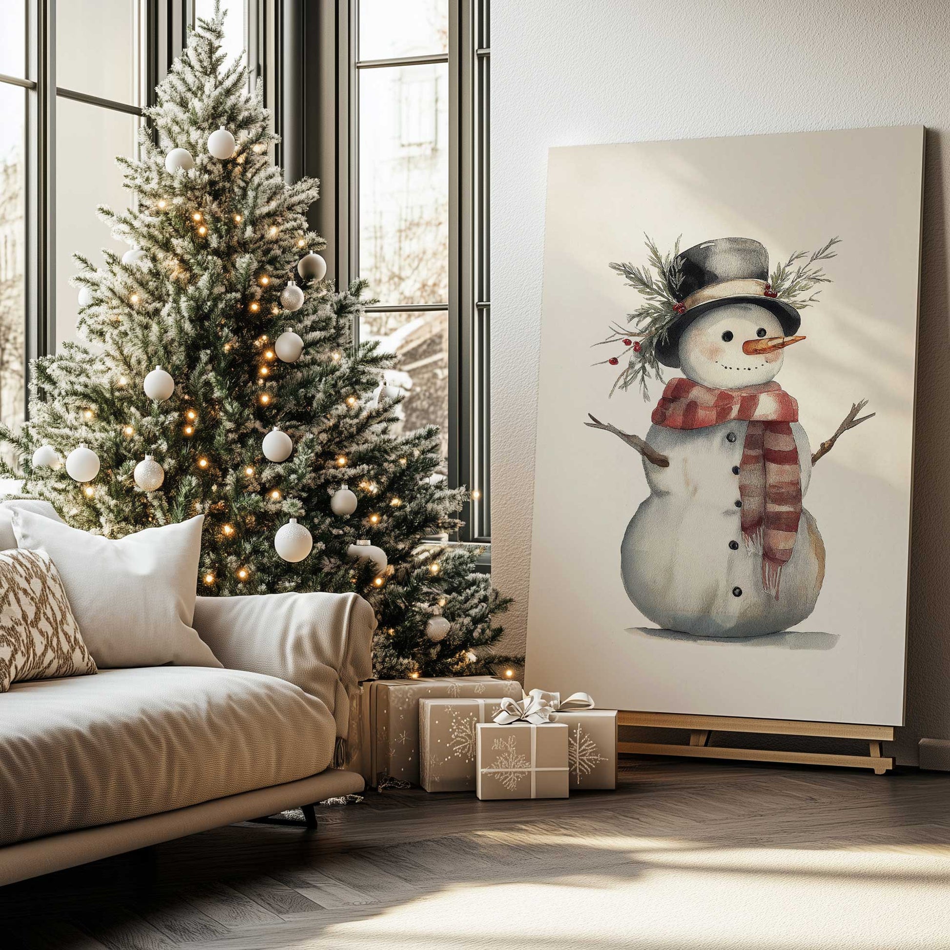 Picture of art in a room