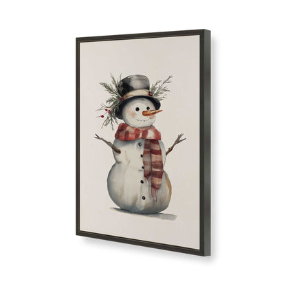 [Color:Satin Black], Picture of art in a Satin Black frame of the corner