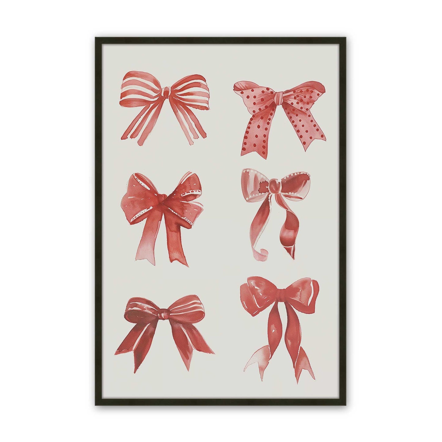 [Color:Satin Black], Picture of art in a Satin Black frame