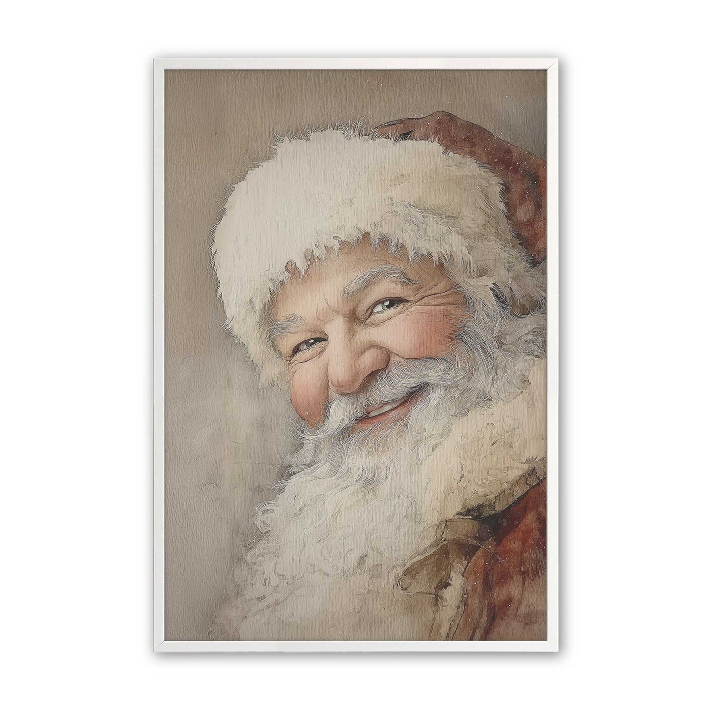 [Color:Opaque White], Picture of art in an Opaque White frame