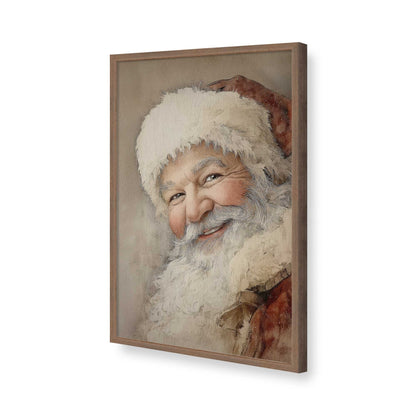 [Color:Walnut], Picture of art in a Walnut frame of the corner