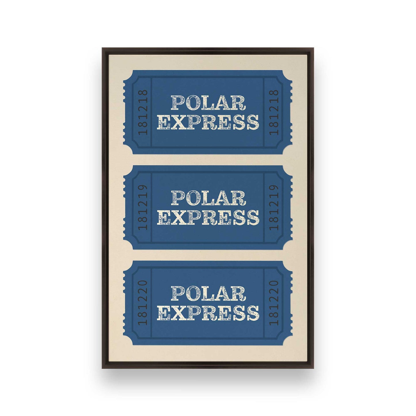 [Color:Espresso], Picture of art in a Espresso frame