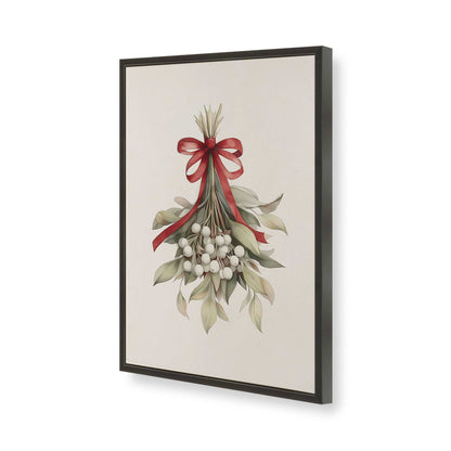 [Color:Satin Black], Picture of art in a Satin Black frame of the corner