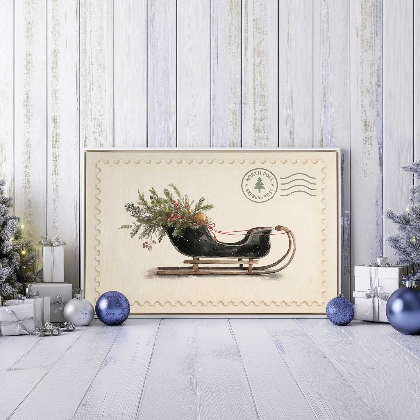 Picture of art in a room