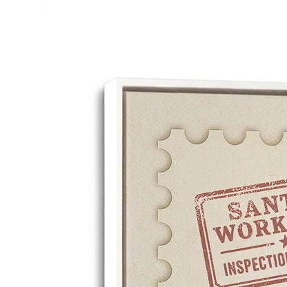 [Color:Opaque White], Picture of art in a White frame at an angle