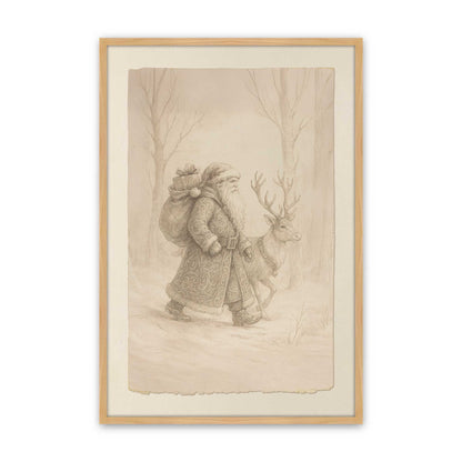 [Color:American Maple], Picture of art in an American Maple frame