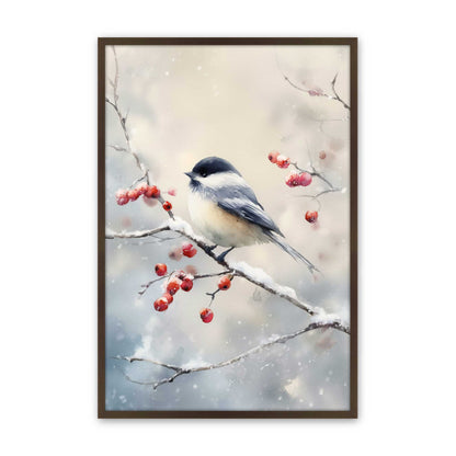 [Color:Brown], Picture of art in a Brown frame
