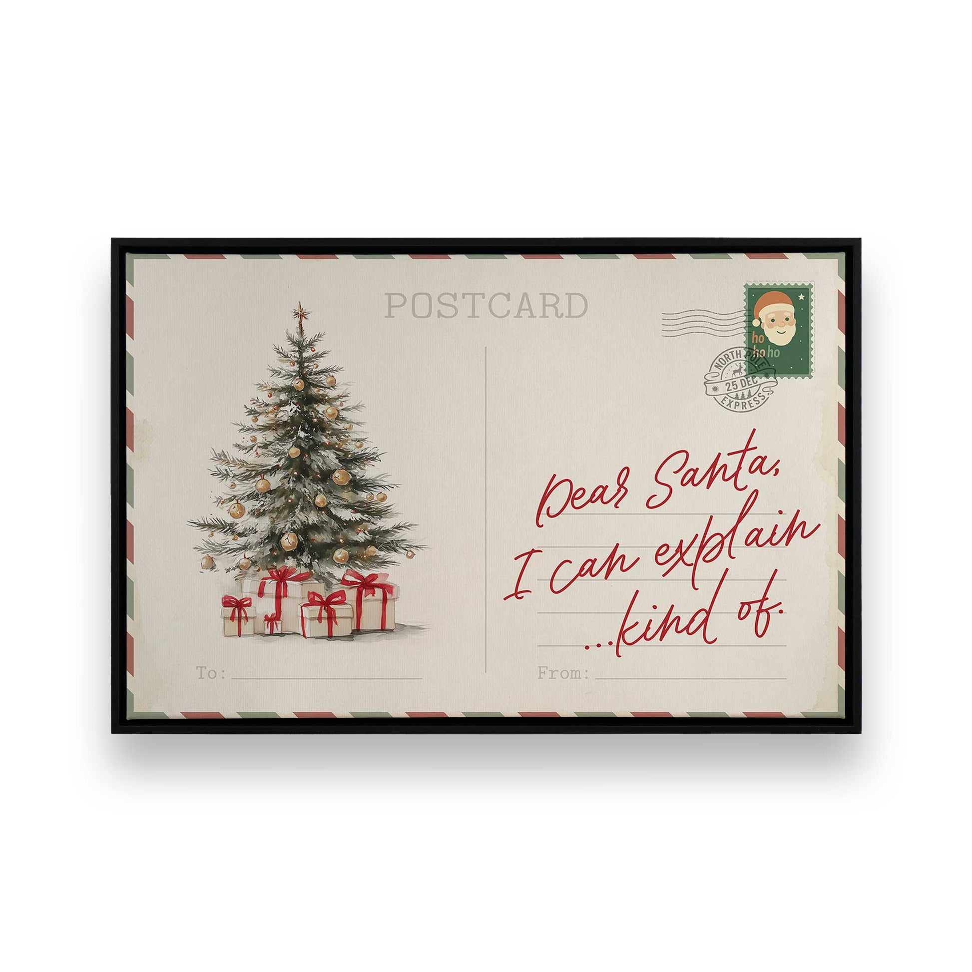 [Color:Satin Black], Picture of art in a Satin Black frame