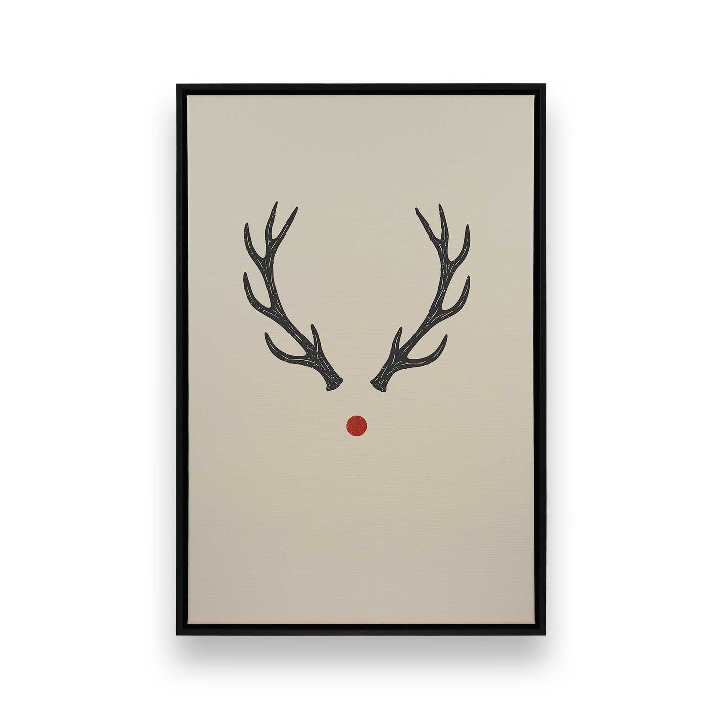 [Color:Satin Black], Picture of art in a Satin Black frame