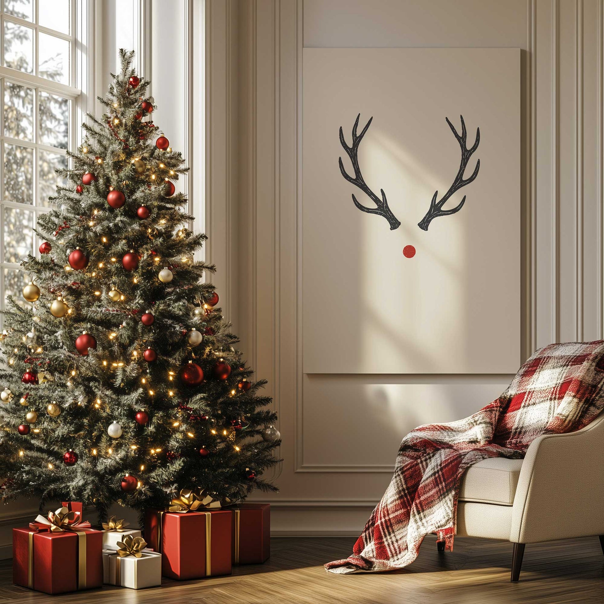 Picture of art in a room