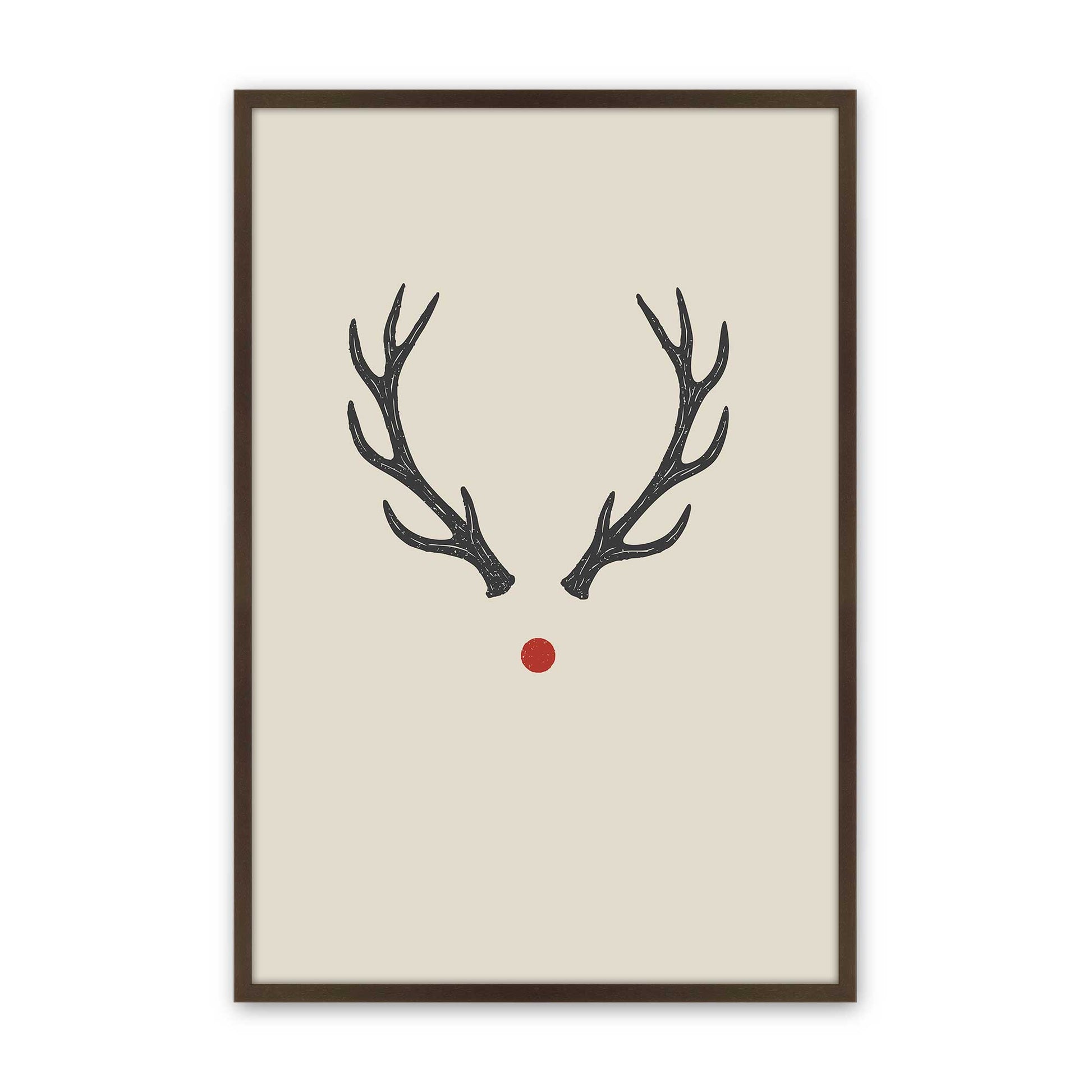 [Color:Belvinder Brown], Picture of art in a Belvinder Brown frame