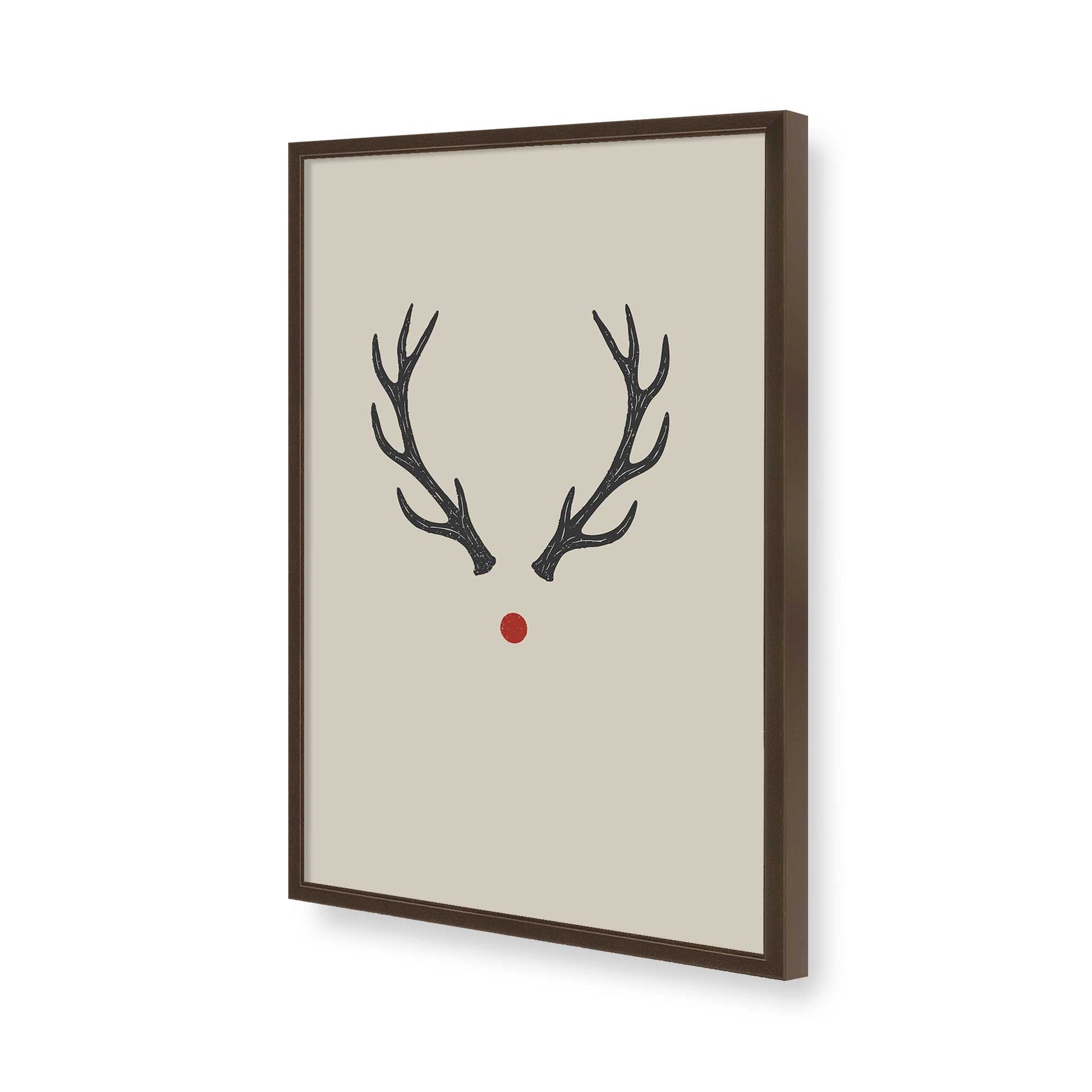 [Color:Belvinder Brown], Picture of art in a Belvinder Brown frame of the corner
