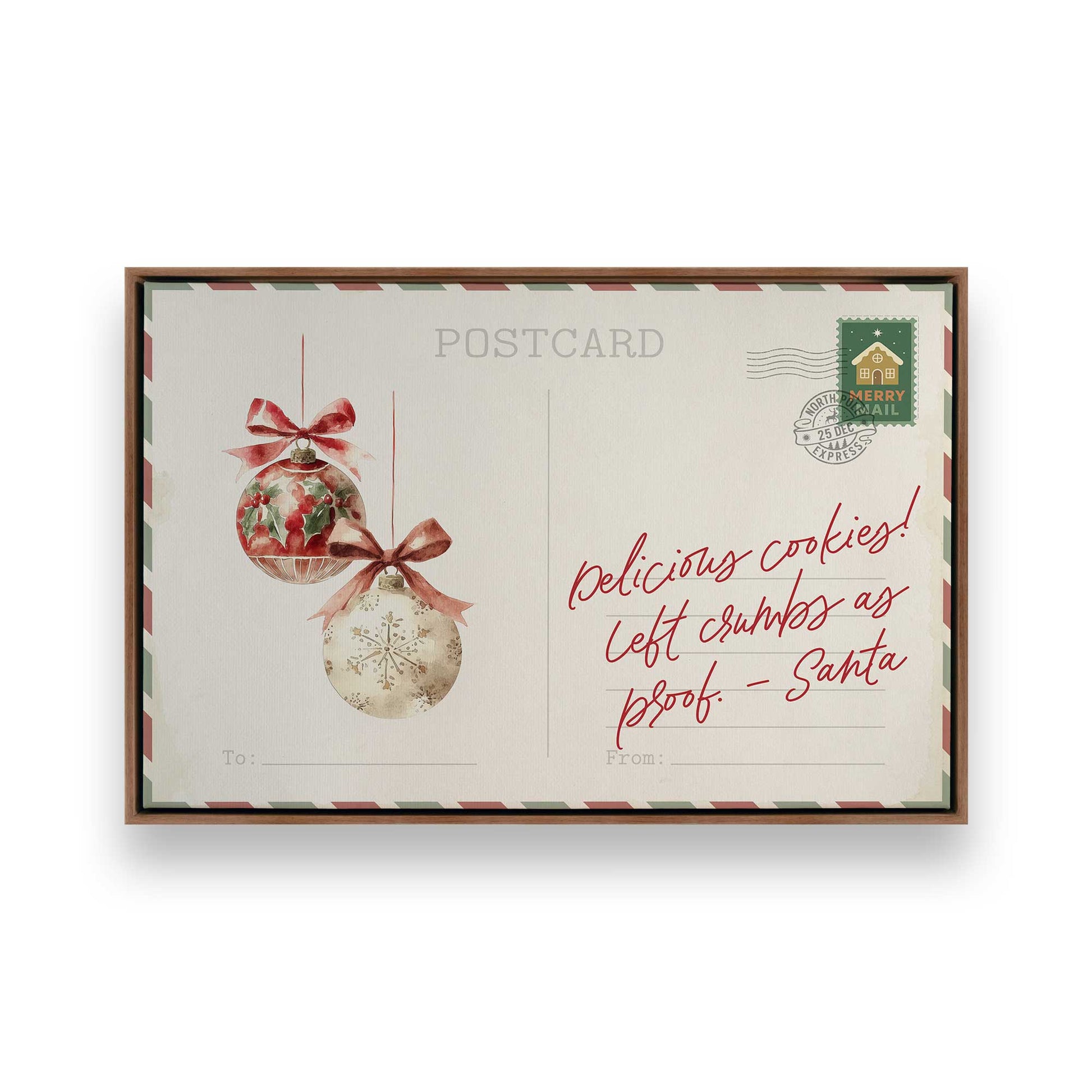 [Color:Walnut], Picture of art in a Walnut frame