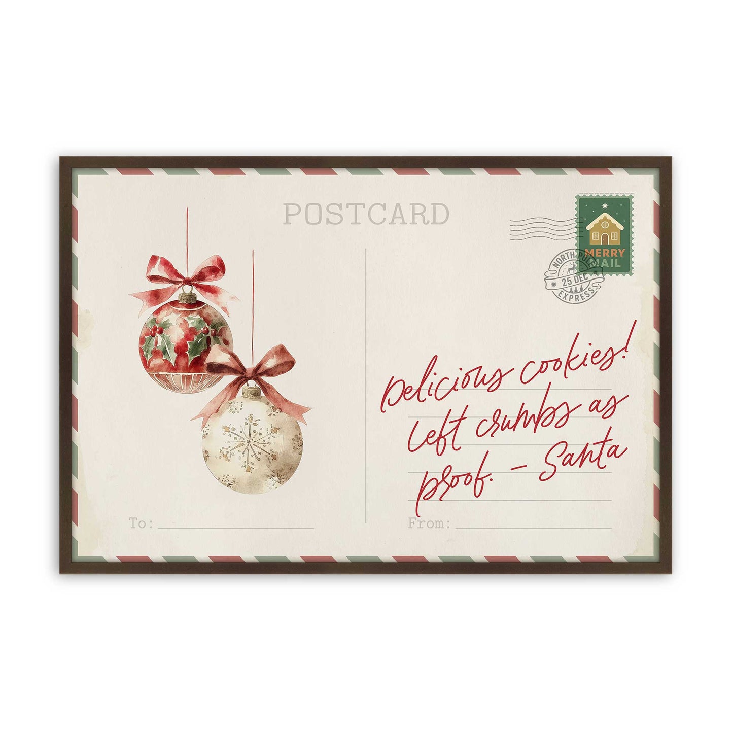 [Color:Belvinder Brown], Picture of art in a Belvinder Brown frame