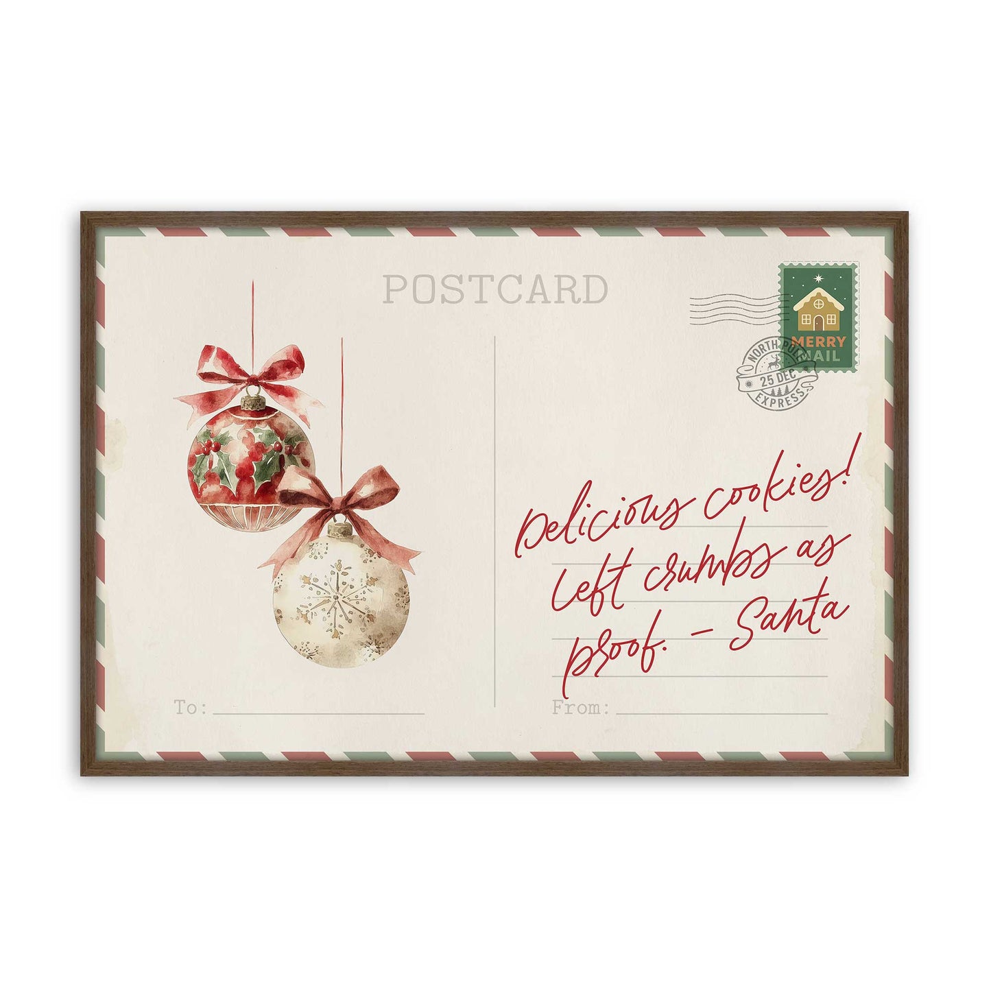 [Color:Walnut], Picture of art in a Walnut frame