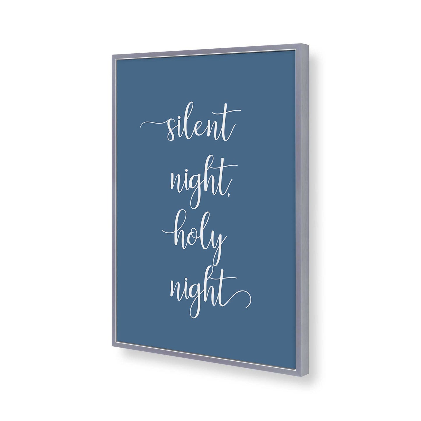 [Color:Polished Chrome], Picture of art in a Polished Chrome frame of the corner