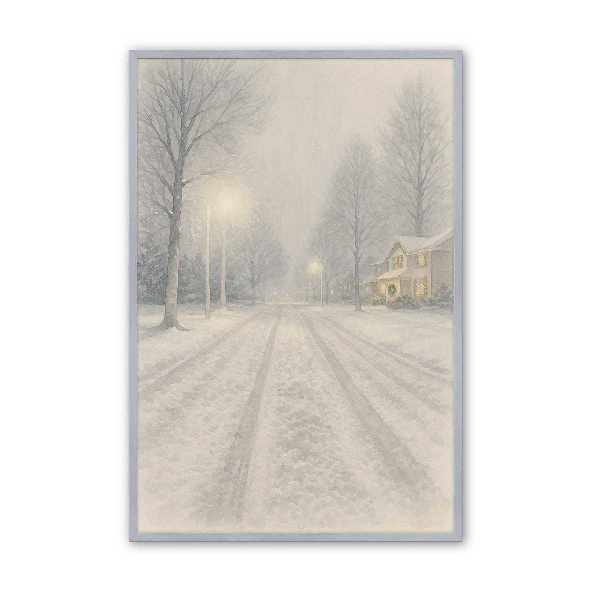 [Color:Polished Chrome], Picture of art in a Polished Chrome frame