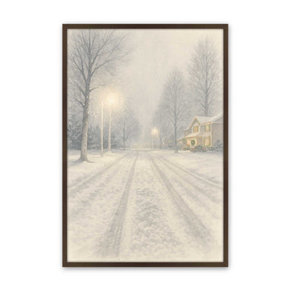 [Color:Belvinder Brown], Picture of art in a Belvinder Brown frame