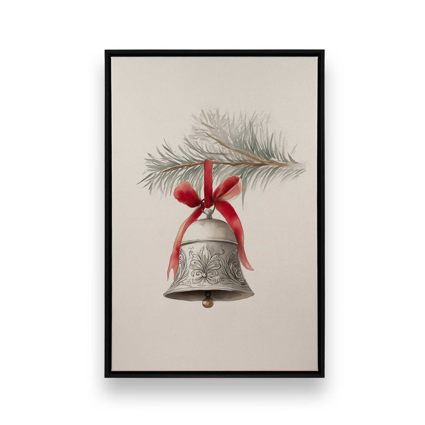 [Color:Satin Black], Picture of art in a Satin Black frame