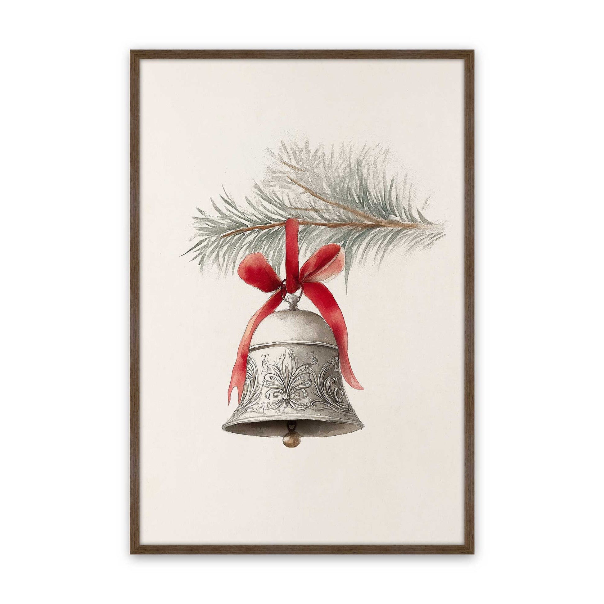 [Color:Walnut], Picture of art in a Walnut frame