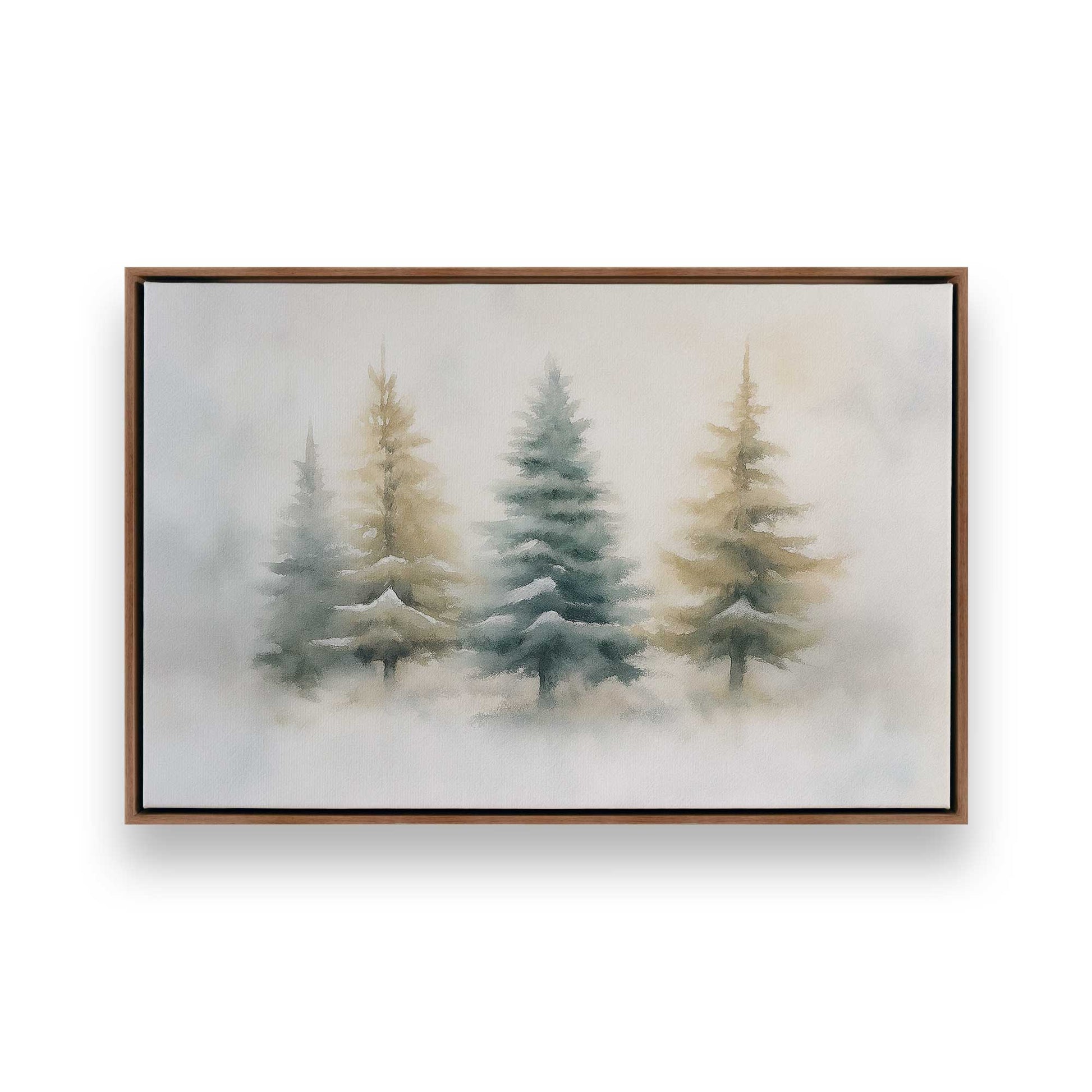 [Color:Walnut], Picture of art in a Walnut frame