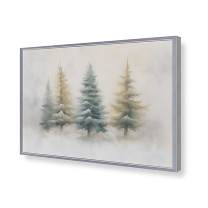 [Color:Polished Chrome], Picture of art in a Polished Chrome frame of the corner