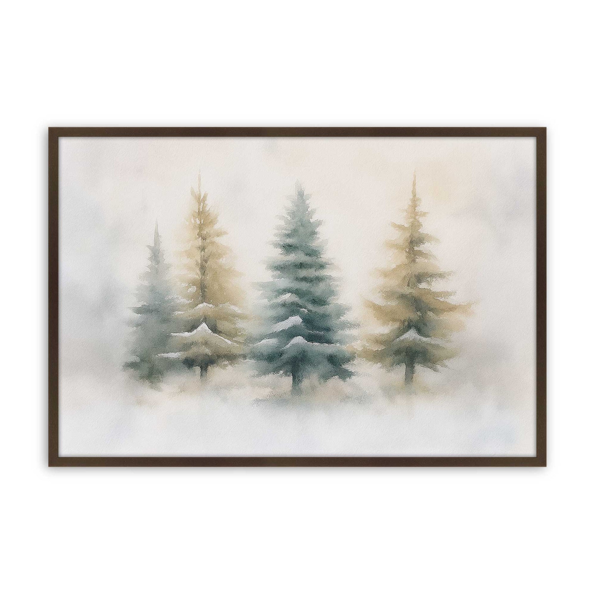 [Color:Belvinder Brown], Picture of art in a Belvinder Brown frame