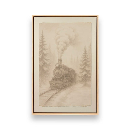 [Color:American Maple], Picture of art in a American Maple frame