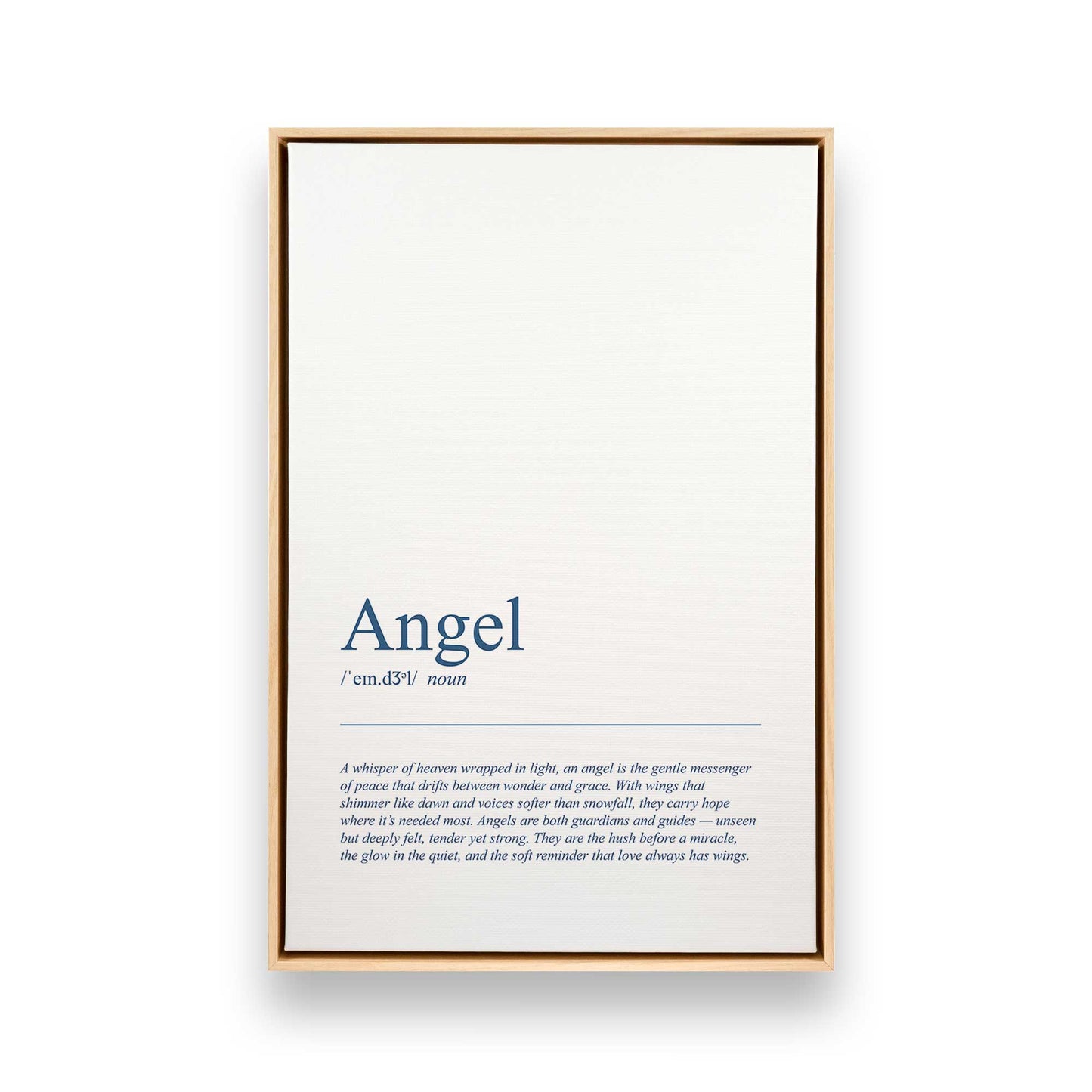 [Color:American Maple], Picture of art in a American Maple frame