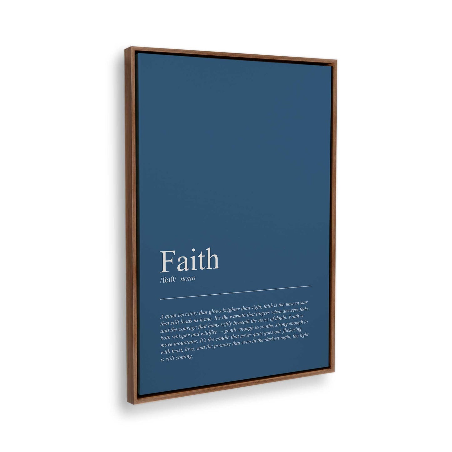 [Color:Walnut], Picture of the corner of the art