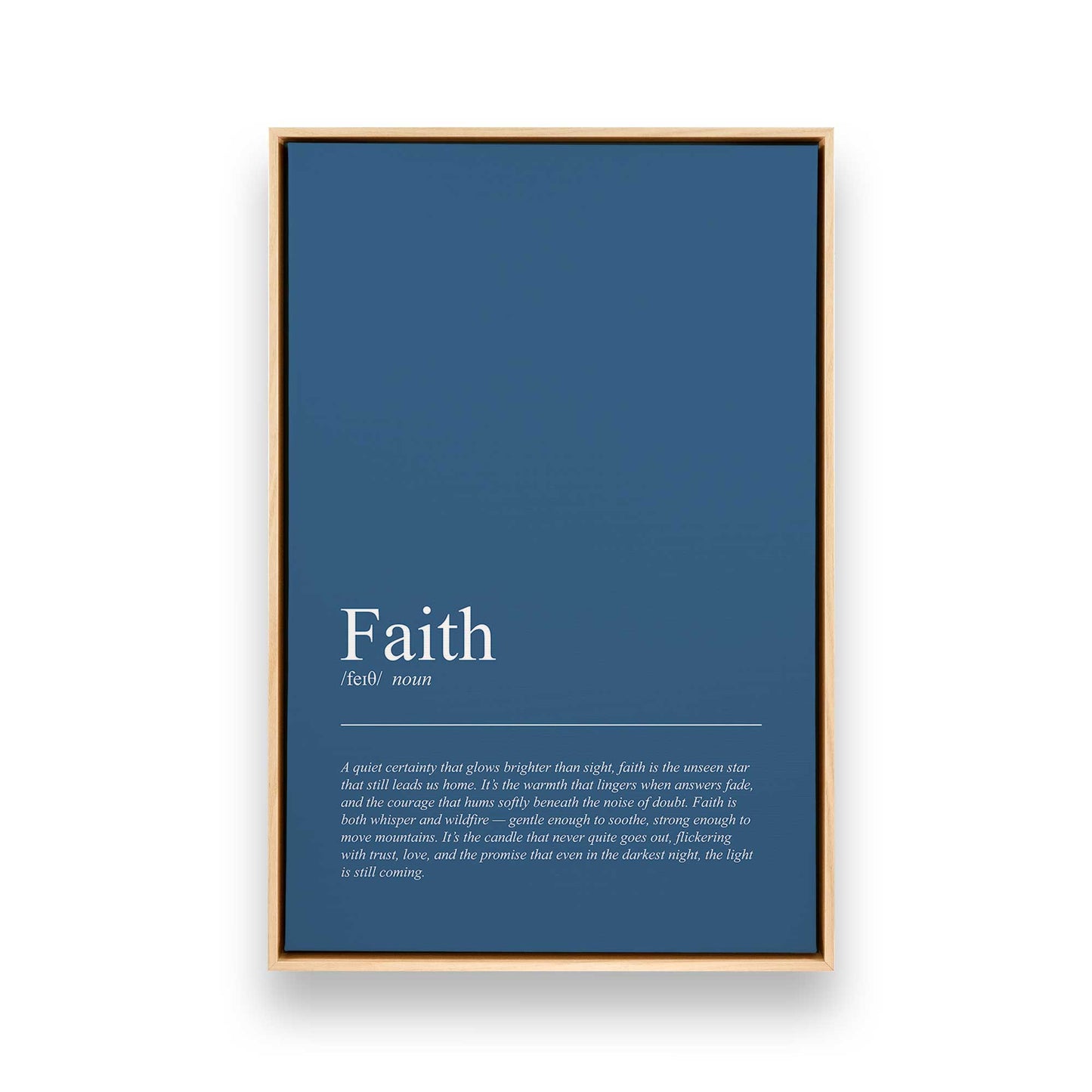 [Color:American Maple], Picture of art in an American Maple frame