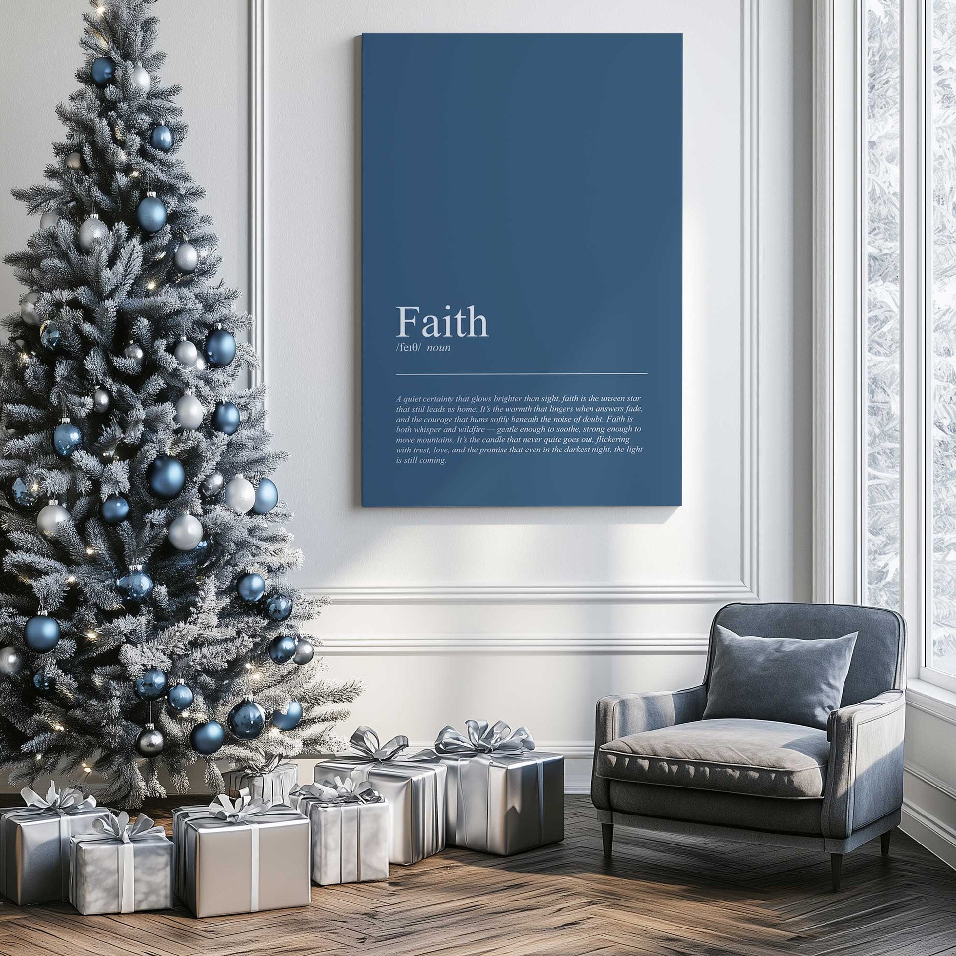 Picture of art in a room