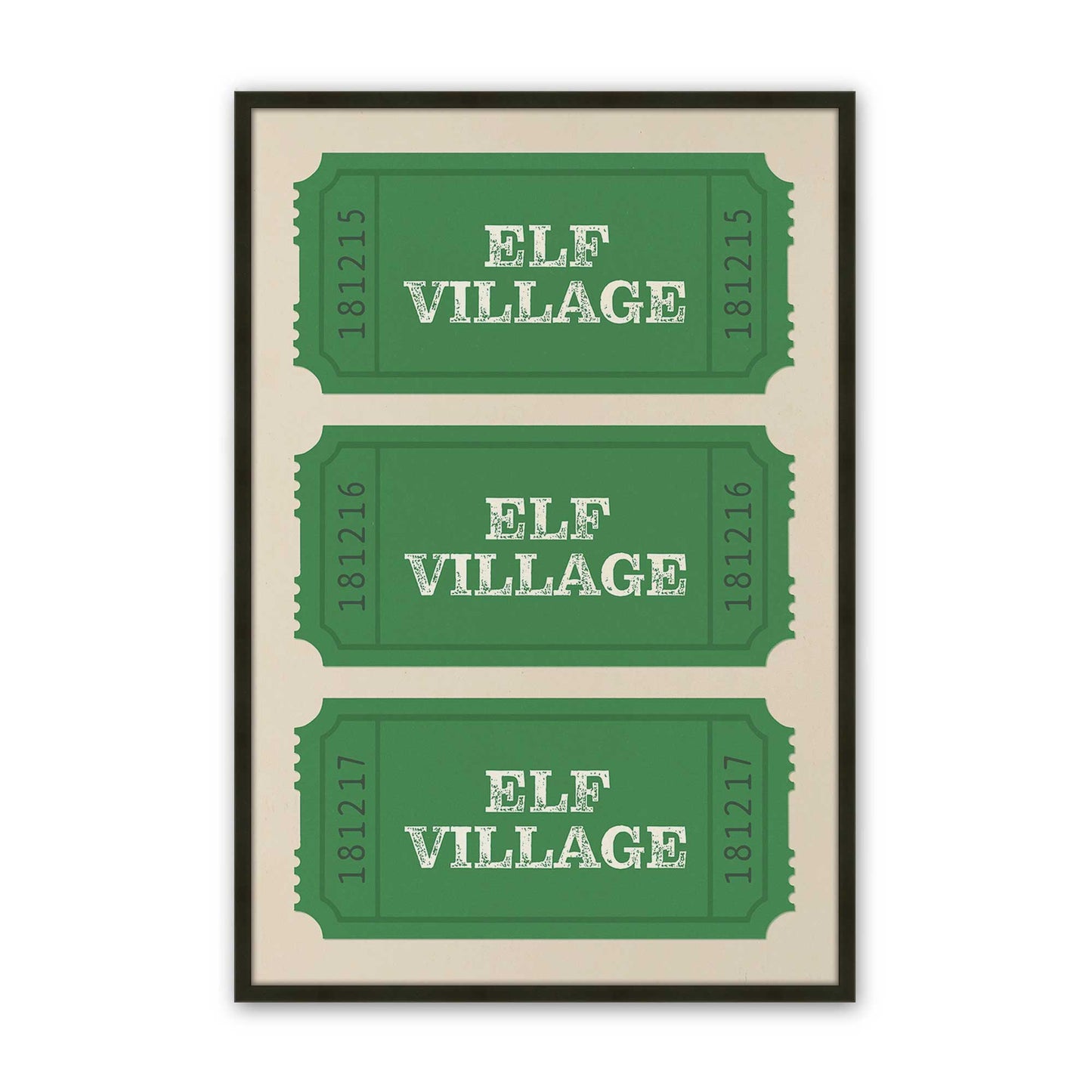 [Color:Satin Black], Picture of art in a Satin Black frame