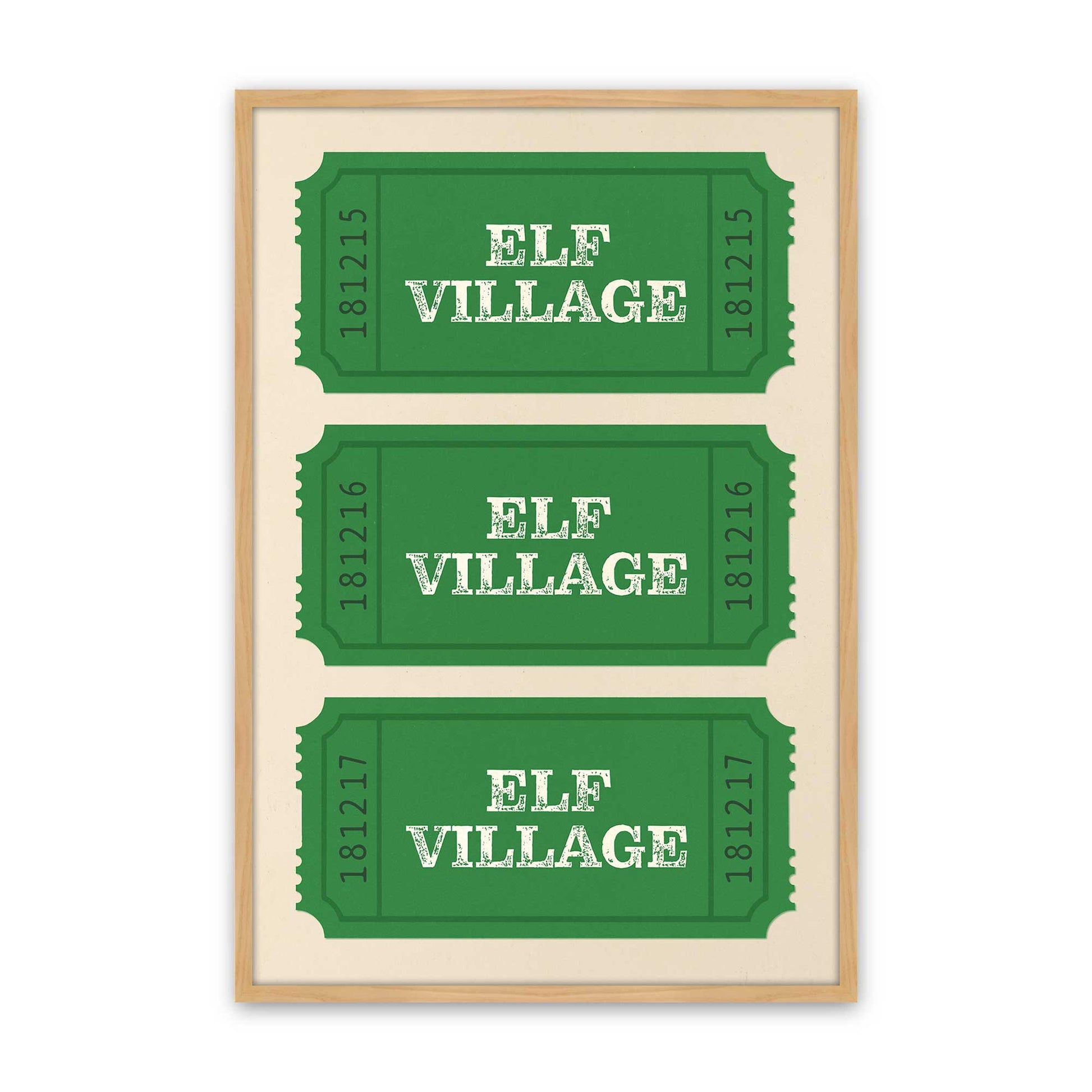 [Color:American Maple], Picture of art in an American Maple frame