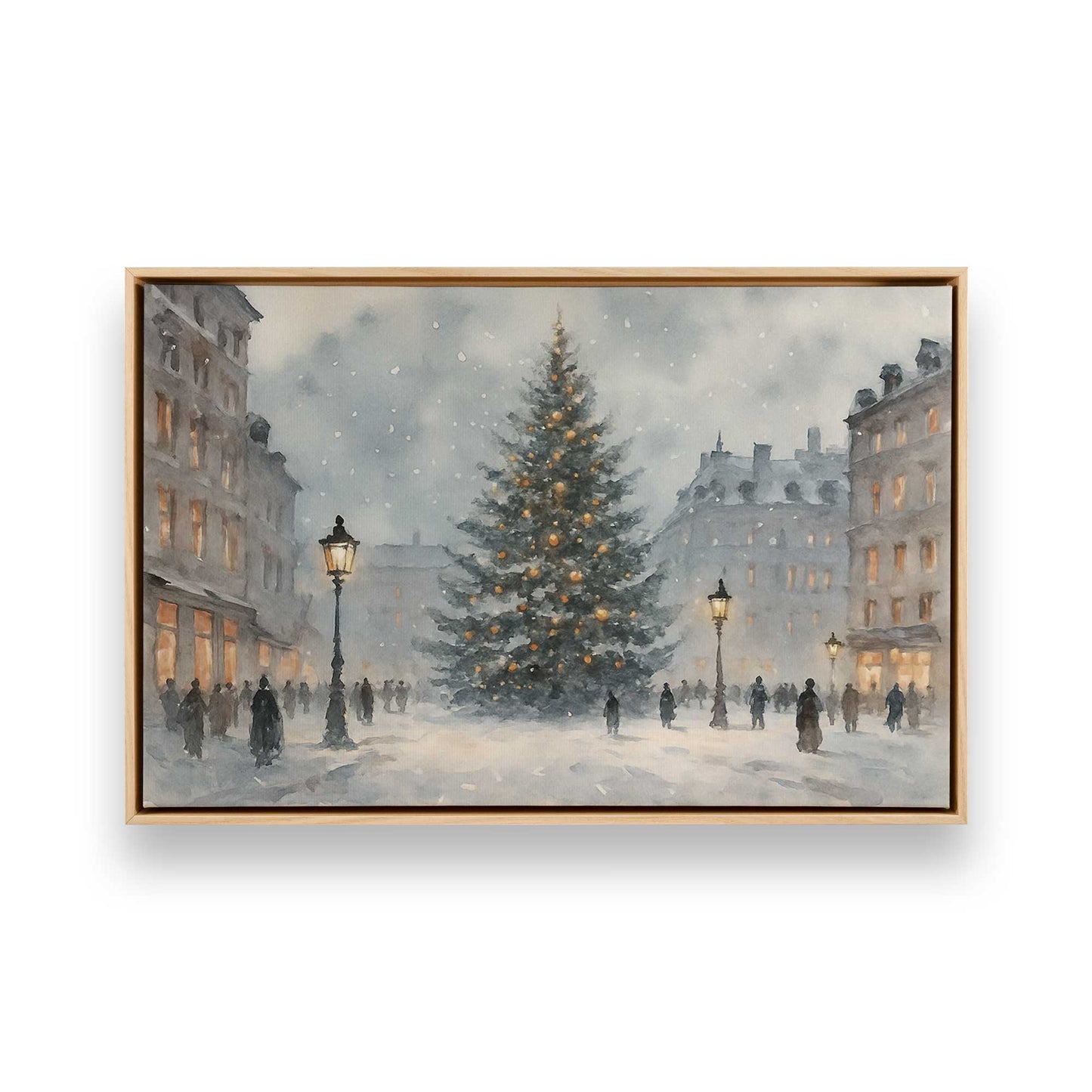 [Color:American Maple], Picture of art in a American Maple frame