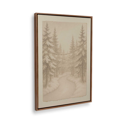 [Color:Walnut], Picture of the corner of the art