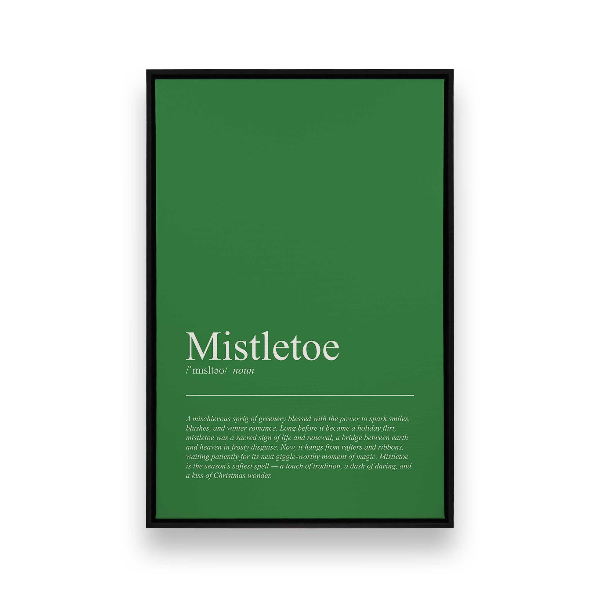 [Color:Satin Black], Picture of art in a Satin Black frame