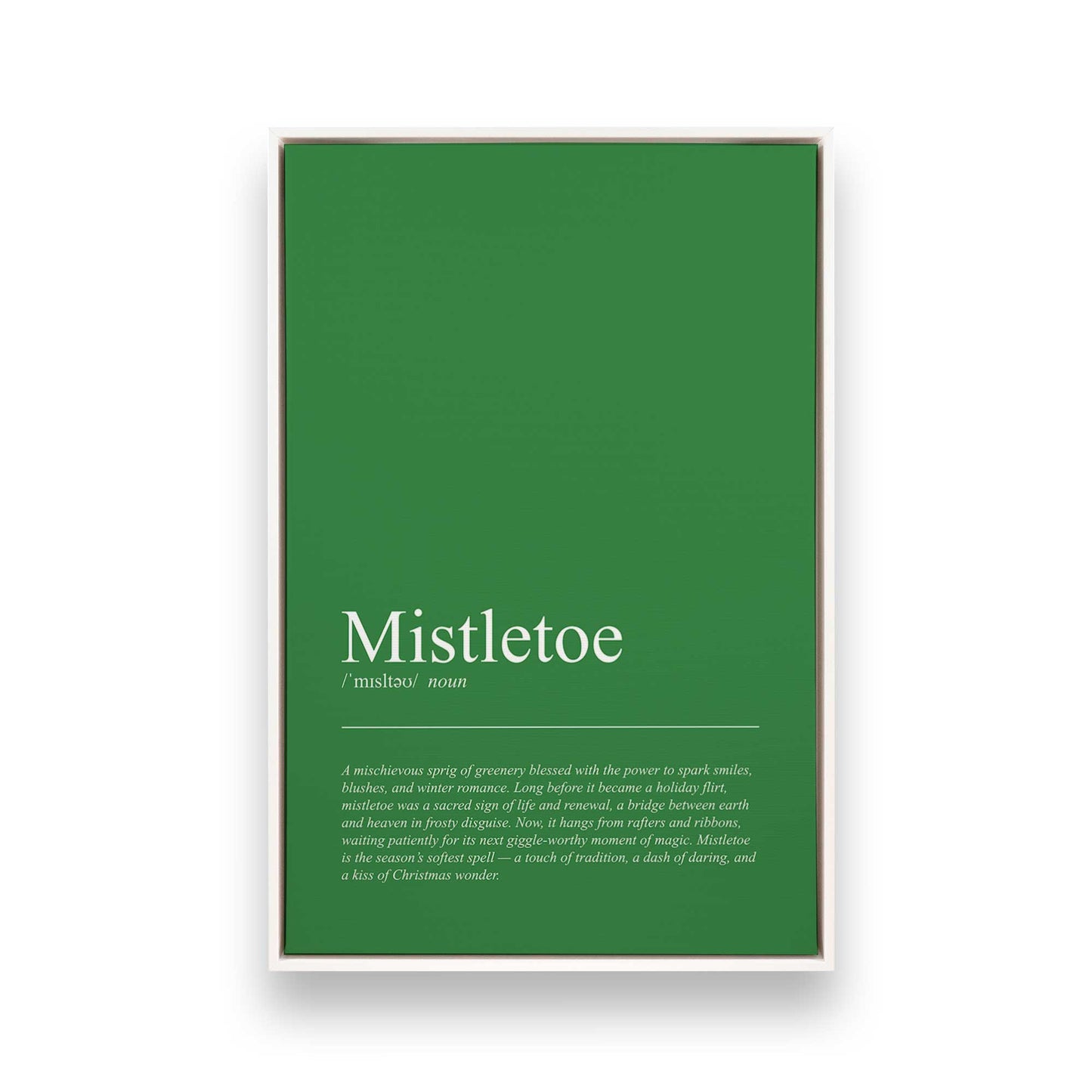 [Color:Opaque White], Picture of art in a White frame