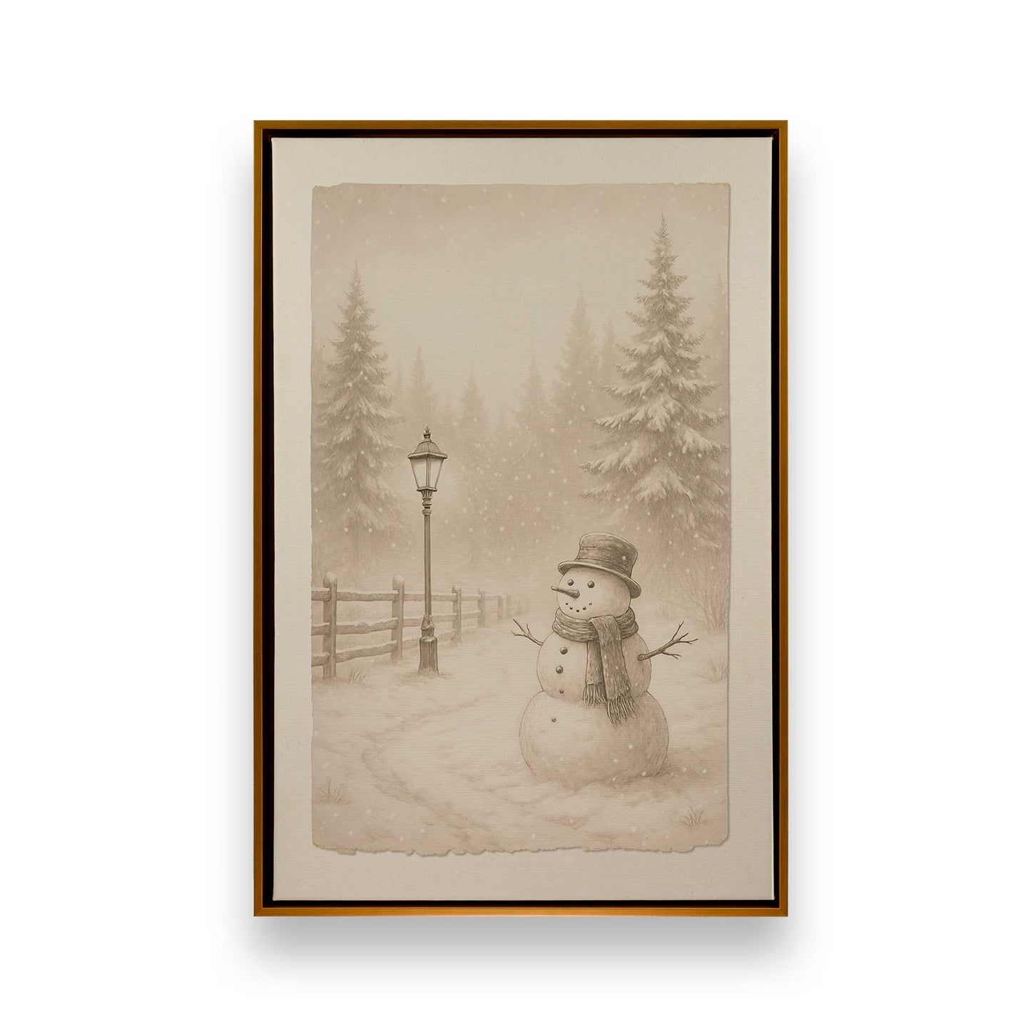 [Color:Polished Gold], Picture of art in a Polished Gold frame