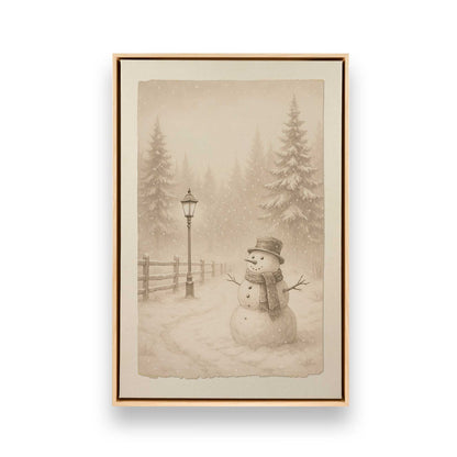 [Color:American Maple], Picture of art in a American Maple frame