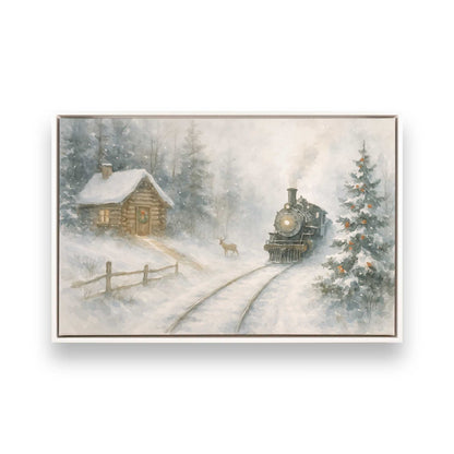 [Color:Opaque White], Picture of art in a White frame