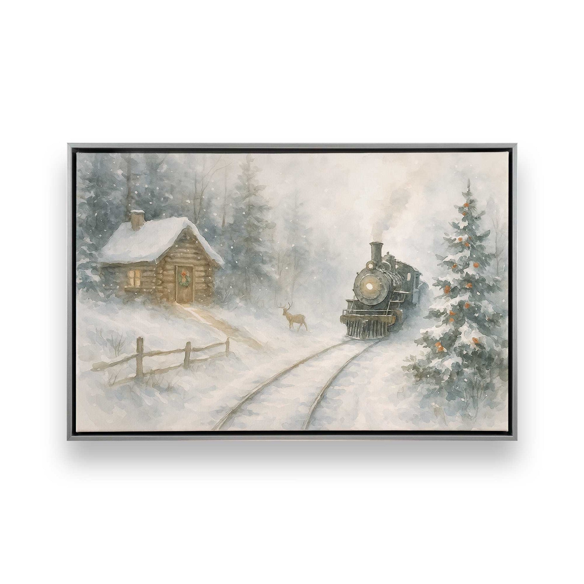 [Color:Polished Chrome], Picture of art in a Polished Chrome frame