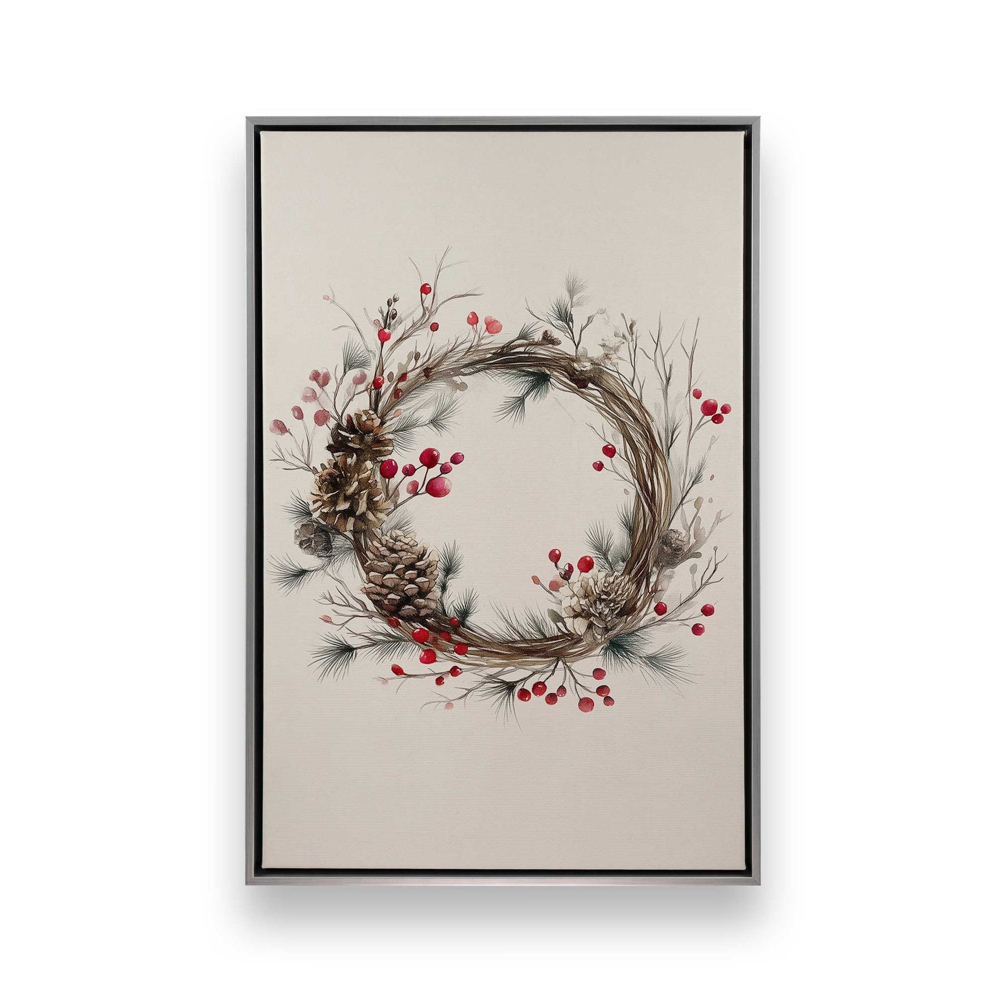 [Color:Polished Chrome], Picture of art in a Polished Chrome frame