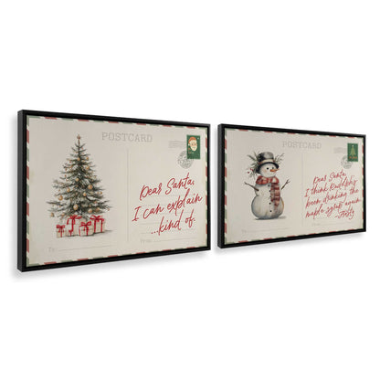 [Color:Satin Black], Picture of art in a Satin Black frame at an angle