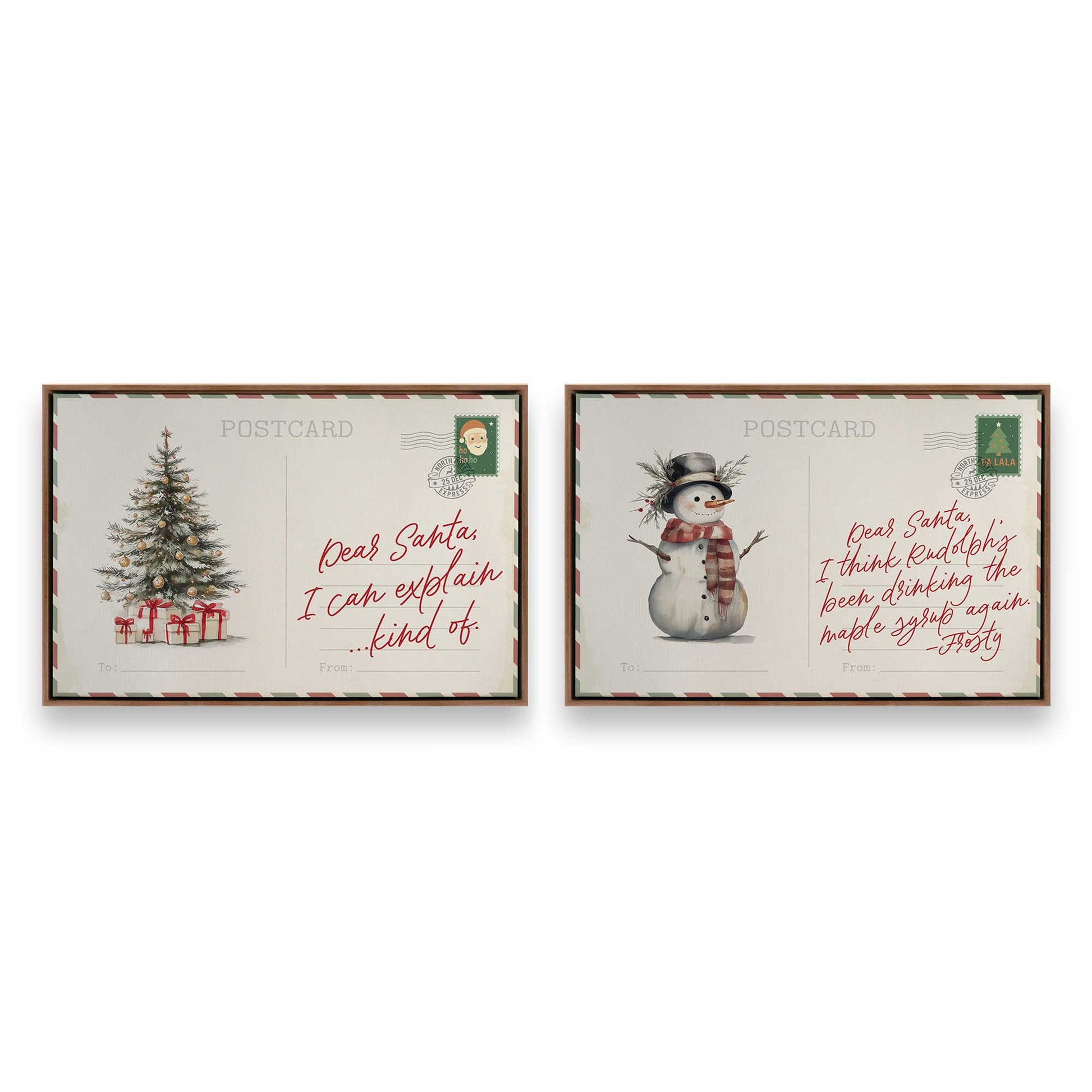 [Color:Walnut], Picture of art in a Walnut frame