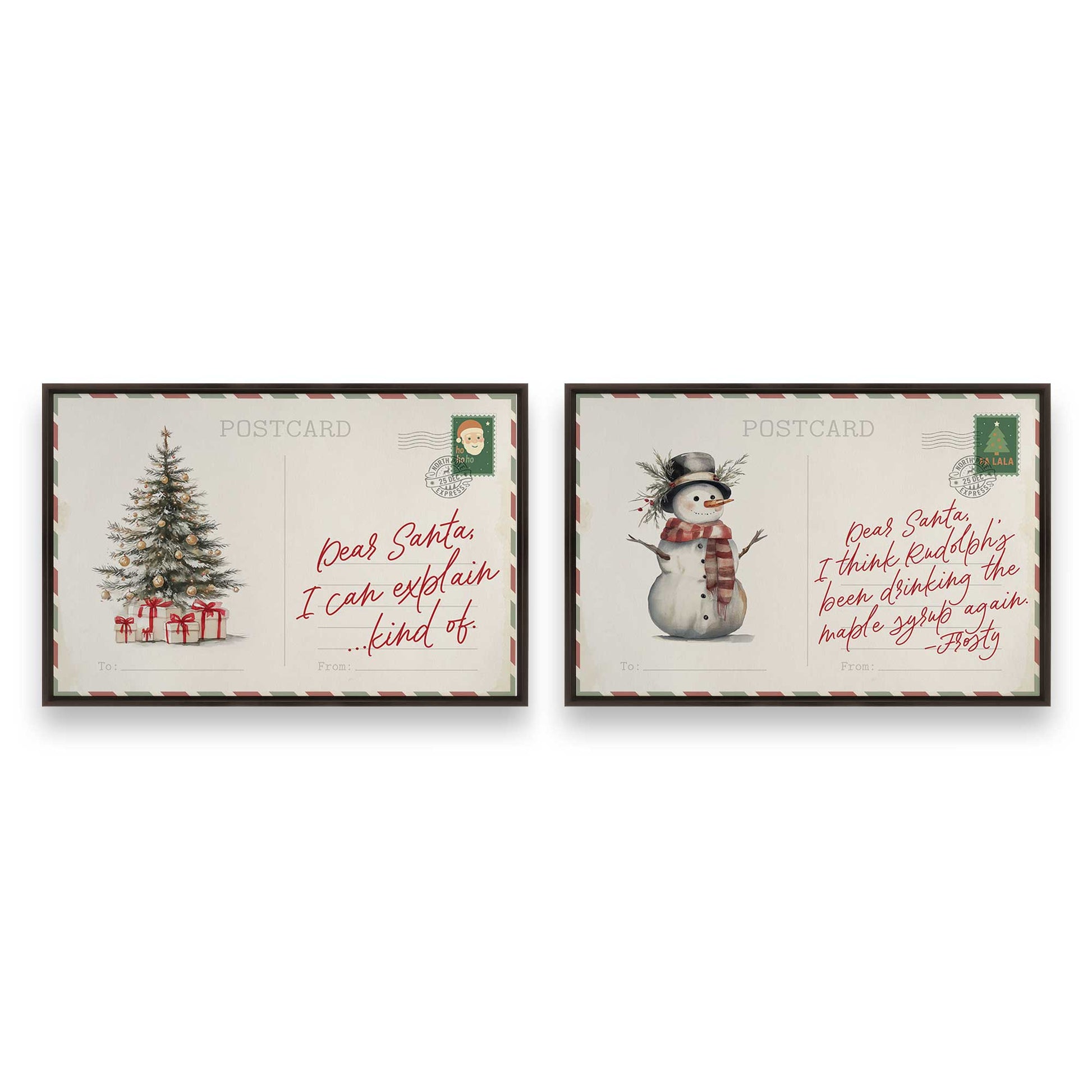 [Color:Espresso], Picture of art in an espresso frame