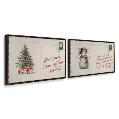 [Color:Espresso], Picture of art in an espresso frame at an angle